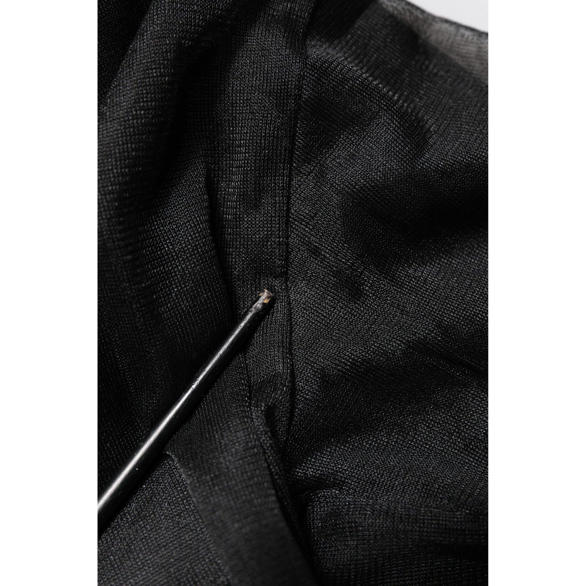 Dolce &amp; Gabbana Black Logo Knitted Crewneck Pullover Sweater