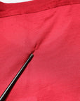 Dolce & Gabbana Red Silk DG Crown Logo Short Sleeve T-shirt