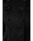 Dolce & Gabbana Black Wool Sartoria Italiano Blazer Jacket