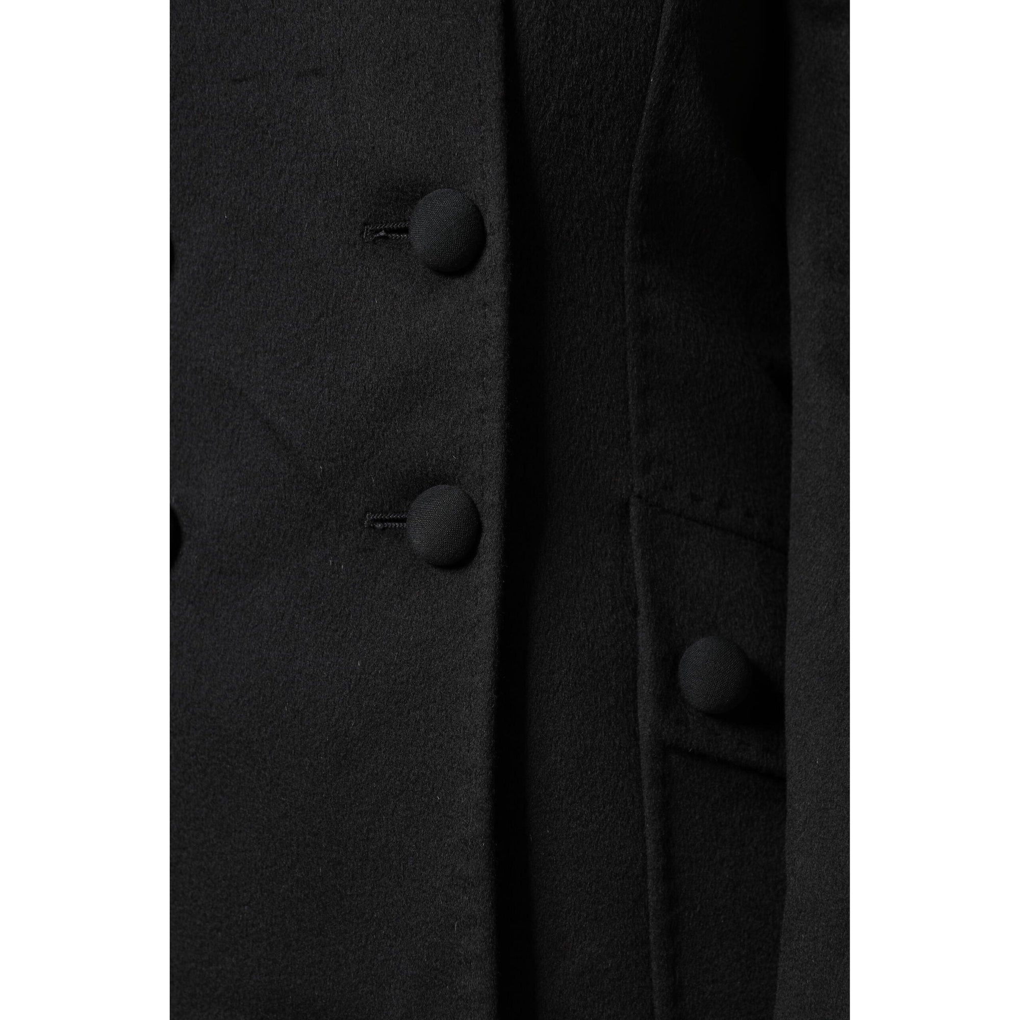 Dolce &amp; Gabbana Black Wool Sartoria Italiano Blazer Jacket