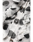 Dolce & Gabbana White Black Polka Dot Cotton Sleeveless Top