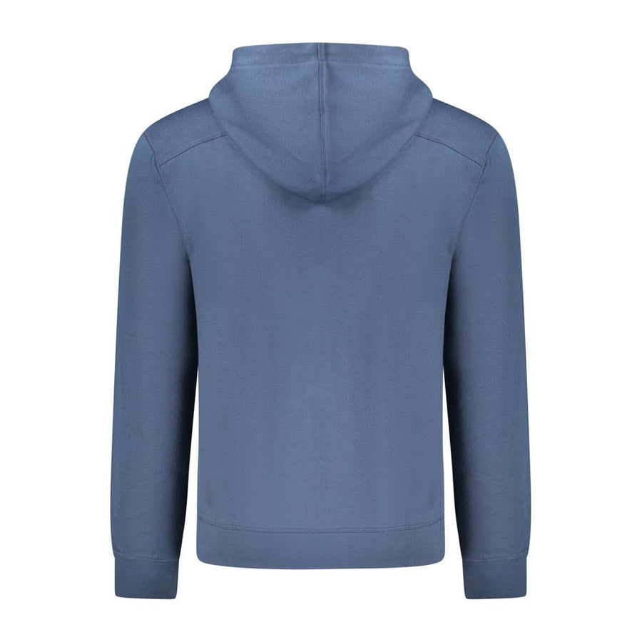 Hugo Boss Blue Cotton Sweater