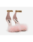 Dolce & Gabbana Pink Leather Pump