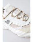 Dolce & Gabbana Sneakers White Beige Leather Sport DAYMASTER Shoes