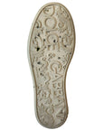 Dolce & Gabbana Gold Portofino Calf Leather Low Top Sneakers Shoes