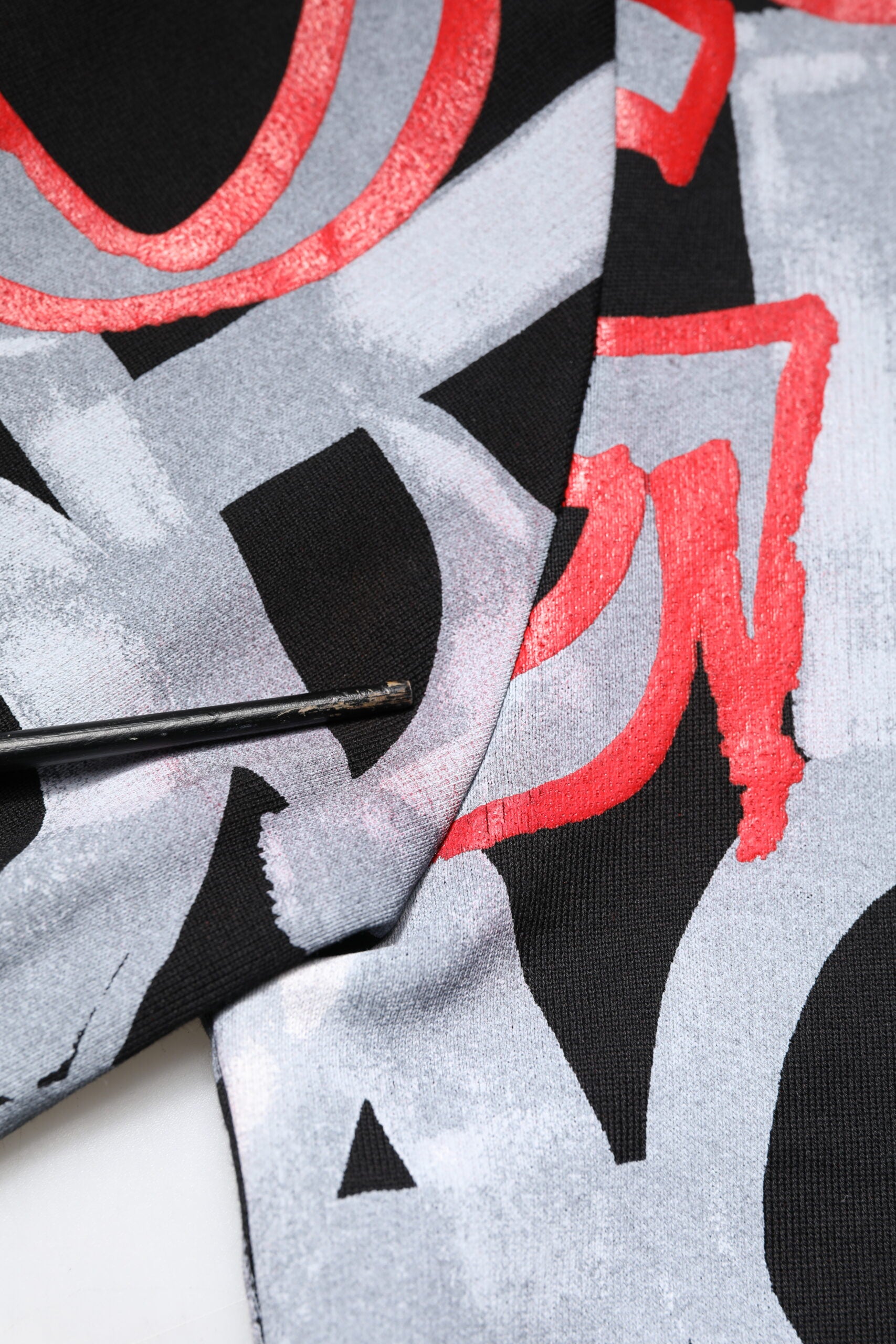Dolce &amp; Gabbana Multicolor Logo Monogram Crew Neck Sweater