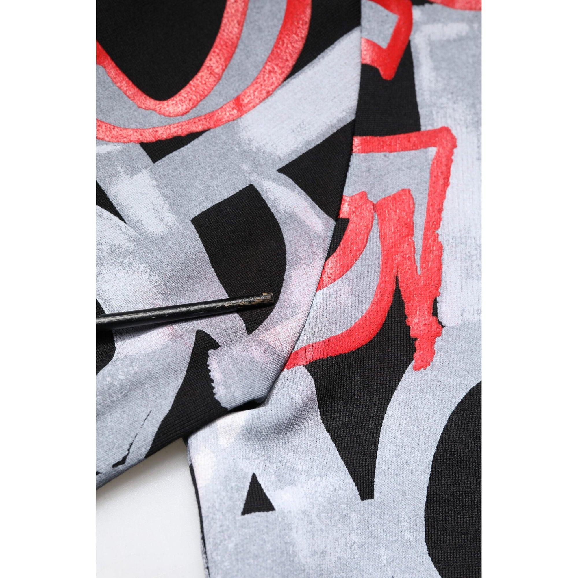 Dolce &amp; Gabbana Multicolor Logo Monogram Crew Neck Sweater