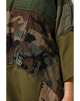 Dolce & Gabbana Multicolor Camouflage Oversized Top T-shirt