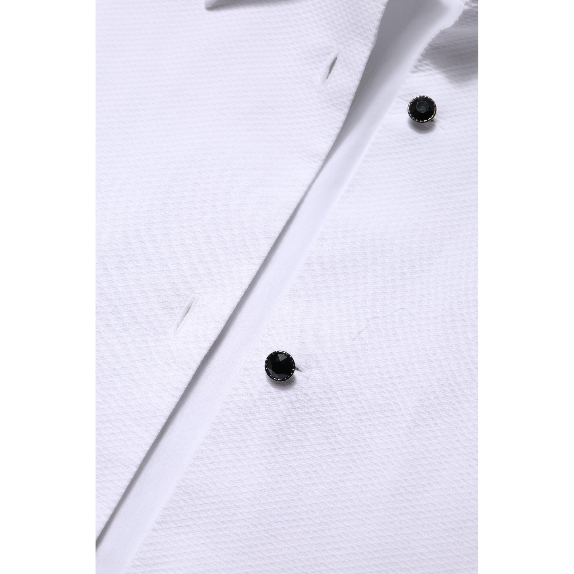 Dolce &amp; Gabbana White Cotton Short Sleeves Collared Polo Top