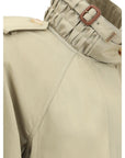 Chloé Cotton gabardine long Trench Coat