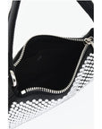 Jw Pei Satin EVA Mini Bag With Rhinestone Embellishment