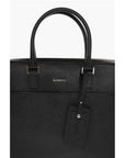 Testoni Saffiano Leather Bag with Double Handle