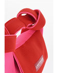 Last Frame Ribbed Two-Tone Tote Bag