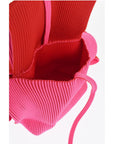 Last Frame Ribbed Two-Tone Tote Bag