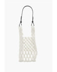 Last Frame Checked Tote Bag with See-Through Details