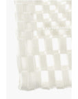 Last Frame Checked Tote Bag with See-Through Details