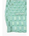 Last Frame Two-Tone Checked Tote Bag