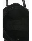 Moschino LOVE Quilted Faux Leather Tote Bag with Metal Logo