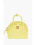 MCM Leather ANNA Crossboby Bag with Gold Metal Logo Plaque