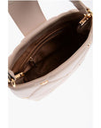 Moschino LOVE Faux Leather Quilted Bag with Golden Details and Remova