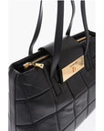 Moschino LOVE Faux Leather Padded Tote Bag