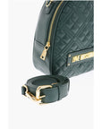 Moschino LOVE quilted faux leather bag with removable shoulder strap