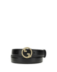 Gucci Leather GG Belt