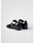 Prada Black Patent leather Mary Jane pumps