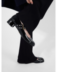 Prada Black Patent leather Mary Jane pumps