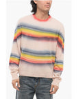 Amiri Crew Neck RAINBOW Degradè Cashmere Sweater