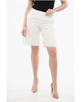 Valentino Cotton Wide-leg Shorts
