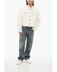 A.P.C. NATACHA RAMSAY-LEVI Denim Jacket with Visible Stitching and