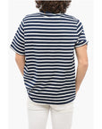 A.P.C. Two-Tone Striped EMILLEN Crew-neck T-Shirt