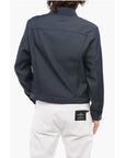 Needles Solid Color Utility Jacket with Butterfly Embroidery
