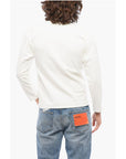 Champion Solid Color Cotton Crew-neck Sweatshirt