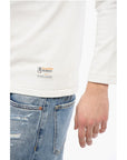 Champion Solid Color Cotton Crew-neck Sweatshirt