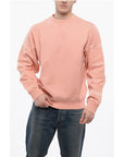 Dior Brushed Cotton Crew Neck Sweatshirt with Monogram Detail