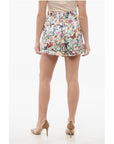 Dior Floral Patterned Silk Shorts