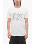 Viktor & Rolf Crew Neck Cotton T-Shirt with Embroidered Logo
