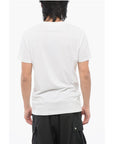 Viktor & Rolf Crew Neck Cotton T-Shirt with Embroidered Logo