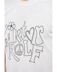 Viktor & Rolf Crew Neck Cotton T-Shirt with Embroidered Logo