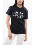 Viktor & Rolf Printed T-Shirt With Piercings Details