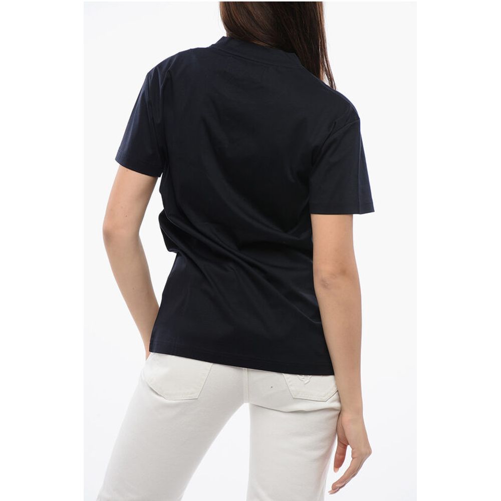 Viktor &amp; Rolf Printed T-Shirt With Piercings Details