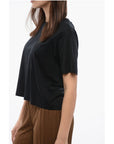 Viktor & Rolf Cropped COUTURE T-shirt With Bow Detail