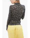 Viktor & Rolf Logoed Turtleneck Top