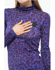 Viktor & Rolf Turtleneck Animalier Top
