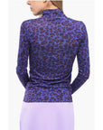 Viktor & Rolf Turtleneck Animalier Top