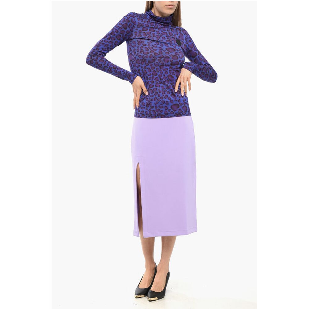Viktor &amp; Rolf Turtleneck Animalier Top