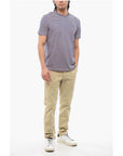 Altea Stripe Motif Linen Blend T-shirt