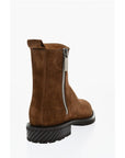 Off-White Suede COMBAT Booties